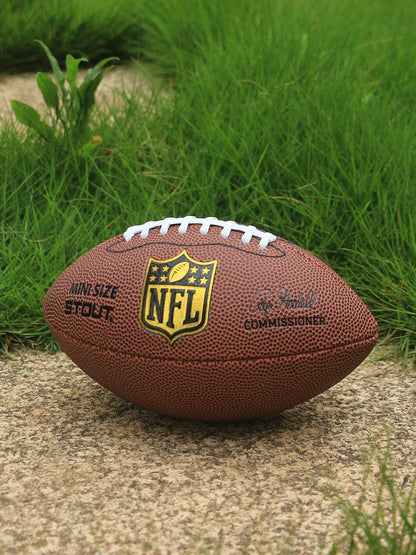 Durable High Quality PU Composite Leather Junior Youth Size 6 Size 7 American Football