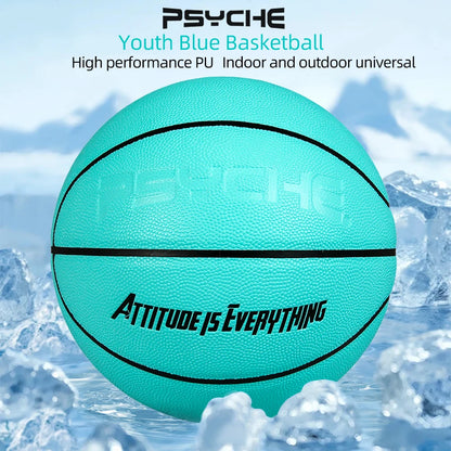 PSYCHE Customized PU Indoor/Outdoor Basketball Size 7 Ball