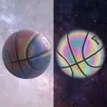 Professional Luminous Basketball Factory Customized Silent Size 7-Basketball Round Luminous Basketball Ball