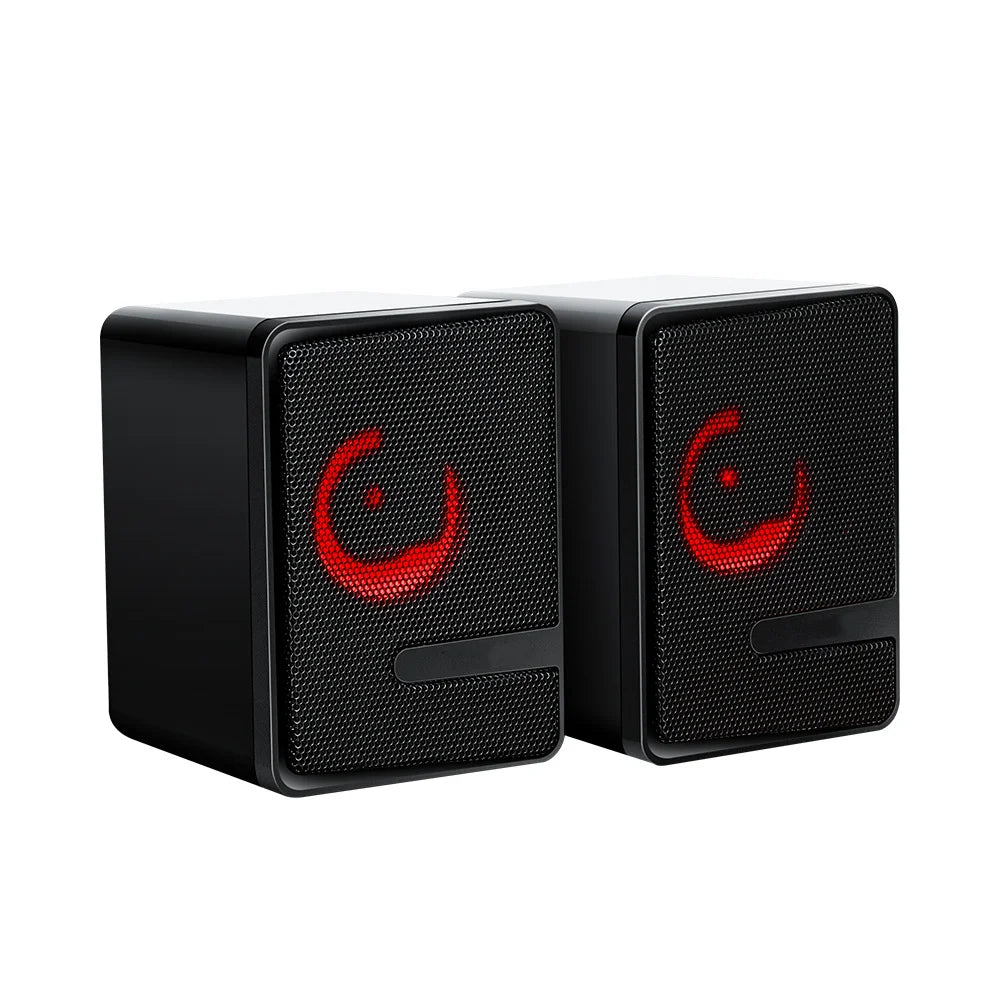 Dust-proof  New Trending Wired Audio System RGB Light Desktop Wired 2.0 USB Laptop/PC Computer Speakers for Gaming