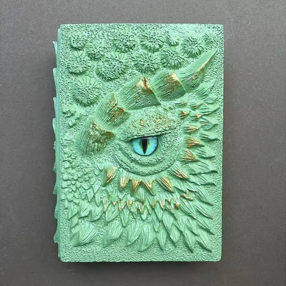 Hotselling One-eyed Dragon Notebook for Holiday Gifts GTB02 Wholesale 3D Eye Embossed Journal Notebook Resin Crafts