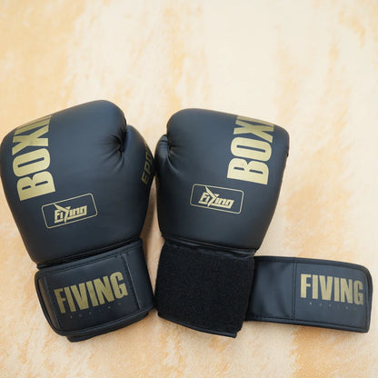 INVINC Quality Gym Sports Training Gloves Durable Custom Logo Boxing MMA Gloves for Adults Hand Protection 6oz 16oz Waterproof