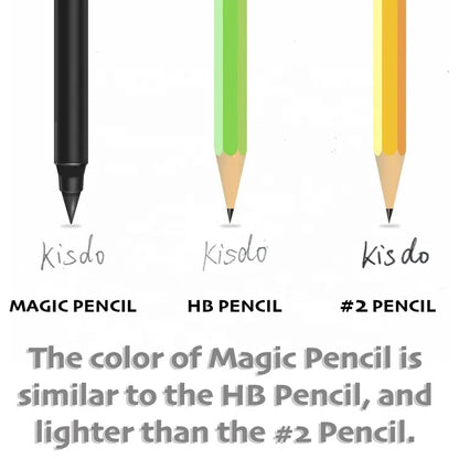 New Unlimited Technology Reusable Writing Inkless Pencil Everlasting Magic Pen Pencil 14 Pack in Stock