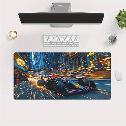 Cool Racing Car Stylish PC Gaming Mouse Pads Gamer Mats Teclado Ergonomic Pad Mat Laptop Office Carpet 900X400
