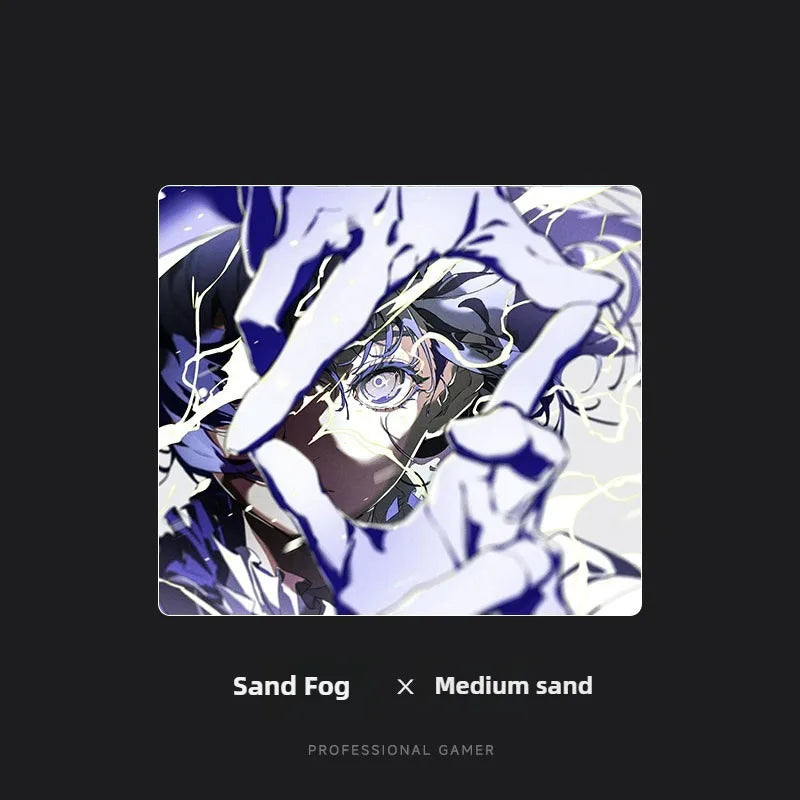 Resin Crystal Snow Professional Esports Lovely Girl Customized Smooth Glass Gaming Laptop Office Accessories Large Mouse Pad