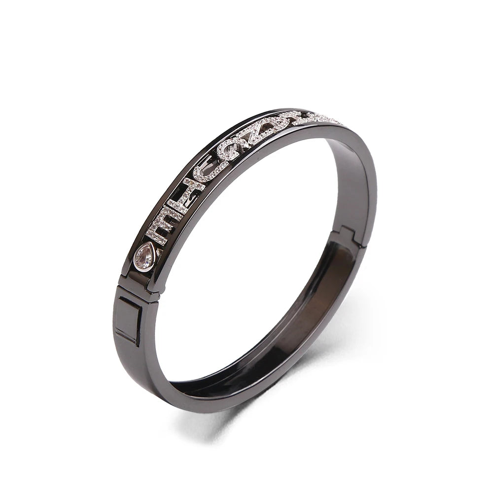 DIY Custom Charm Bangle Bracelet Bangle Bracelet Designer Charms for Diy Bracelet Slide Jewelry