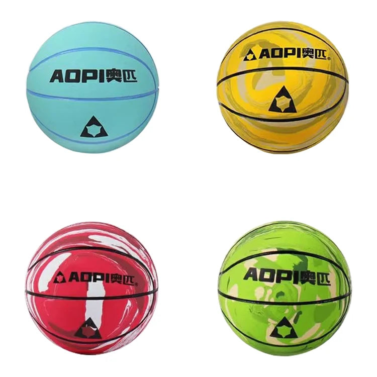 High Quality Children Adult Mini Rubber Basketball Indoor Outdoor Universal Training Mini Basketball
