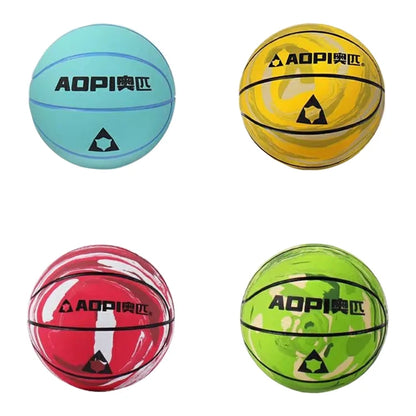 High Quality Children Adult Mini Rubber Basketball Indoor Outdoor Universal Training Mini Basketball