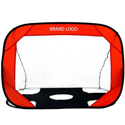 High Quality 2-in-1 Pop up Soccer Goal and Target Portable Mini Football Goal with Carry Bag for Training and Sports