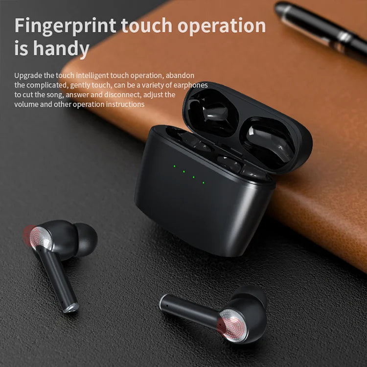 2024 New Gaming BT 5.2 TWS J8 Wireless Stereo Earbuds Earphone & Headphone ANC ENC Noise-canceling Earphones