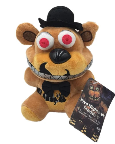 Custom Teddy Bear's Midnight Harem Plush Toy Freddy's Chica Foxy Bonnie Fnaf Stuffed Toy For Kids Birthday Gifts