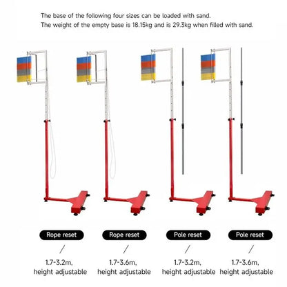 Height Adjustable Jumping Testing Basketball Training Professional Vertical Jump Test Basketball Equipments