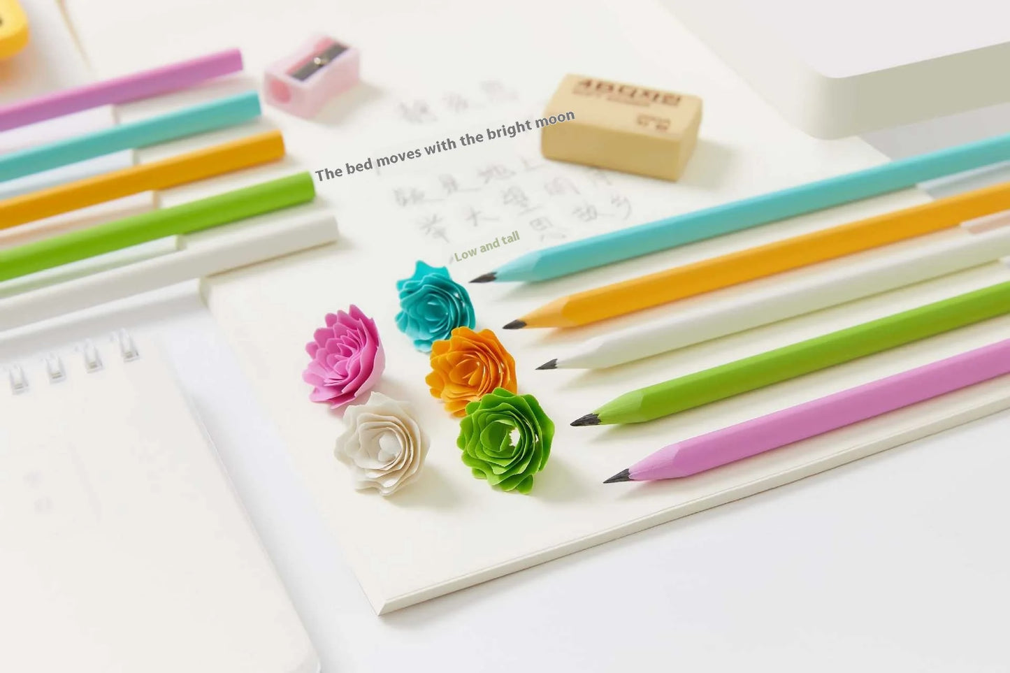 Zhenglin Macaron HB Plastic Promotional Use Pencil Cross-Border E-Commerce Bulk Environmentally Friendly Rubber Standard Pencils