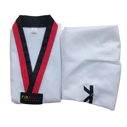 Wholesale Comfortable Lightweight Dobok Uniforms Customizable Karate Taekwondo Training Essentials with Large Mesh Design