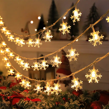 Christmas Garden Street Tree Decoration Twinkle Fairy Light 3M Wedding Party Outdoor Garland Christmas String Light