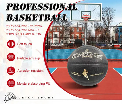 SIANGON BG7200 Laminated Basketball Manufacturer Size 7 Indoor Outdoor Basketball Composite Leather Basketballs Custom Available