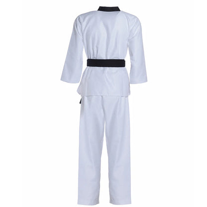 Wholesale Comfortable Lightweight Dobok Uniforms Customizable Karate Taekwondo Training Essentials with Large Mesh Design
