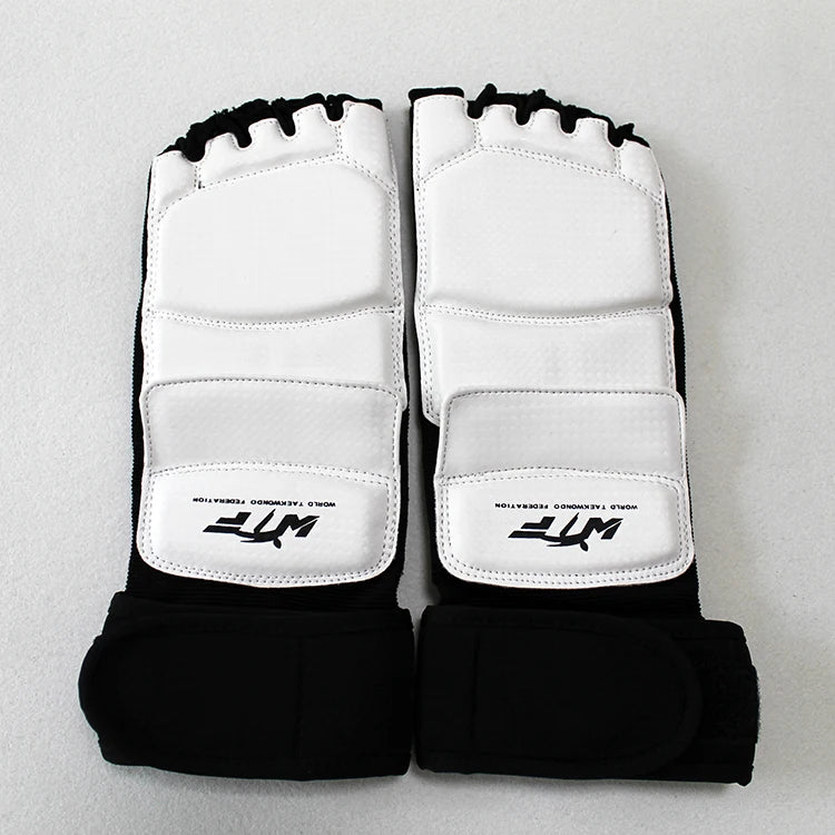 High Quality Taekwondo Foot Hand Protector Ankle Support Fighting Foot Guard WT Approved Palm Protector Wholesale Kickboxing
