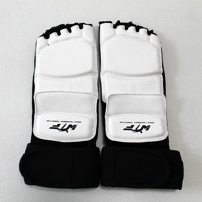 High Quality Taekwondo Foot Hand Protector Ankle Support Fighting Foot Guard WT Approved Palm Protector Wholesale Kickboxing