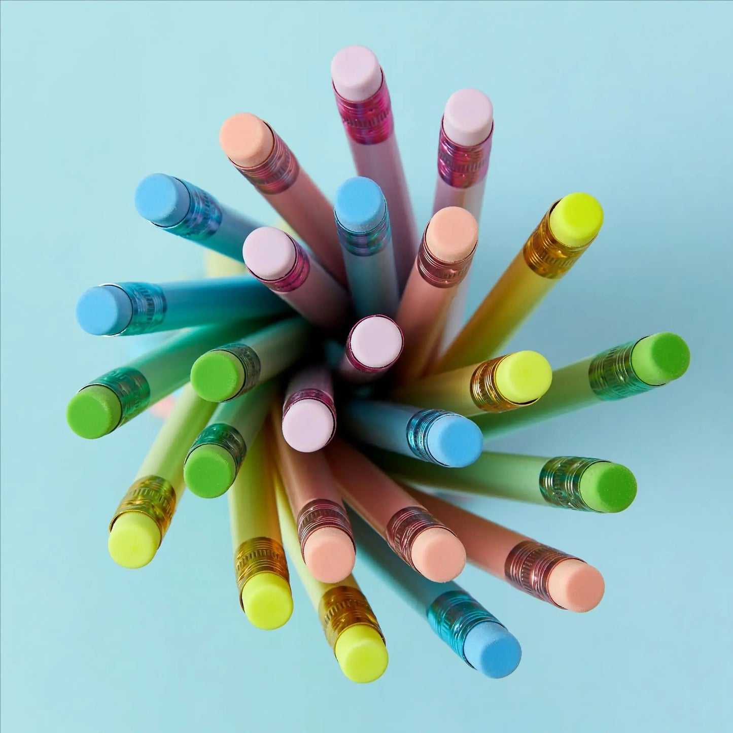 Zhenglin Macaron HB Plastic Promotional Use Pencil Cross-Border E-Commerce Bulk Environmentally Friendly Rubber Standard Pencils