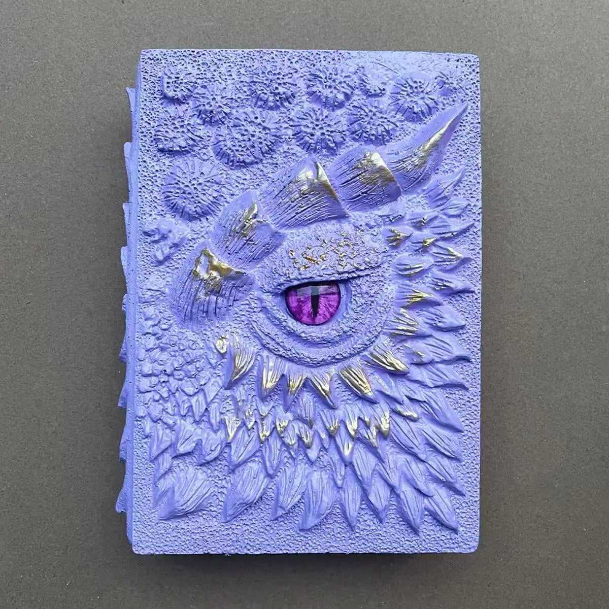 Hotselling One-eyed Dragon Notebook for Holiday Gifts GTB02 Wholesale 3D Eye Embossed Journal Notebook Resin Crafts