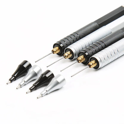 Nice Design Set Packaging Engineered 0.5mm Full Metal Mechanical Pencil for Art Drafting Sketching