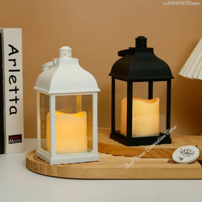 Ramadan Decoration 2025 Led Lantern Light Eid Mubarak Lamp Islamic Muslim Party Decor Supplies Atmosphere Light Table Ornaments