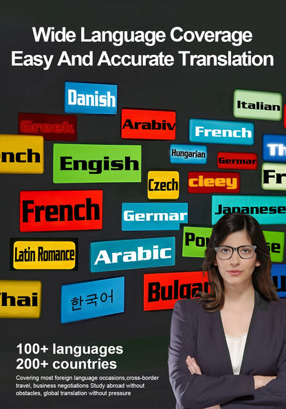 OnePlus AI Glasses Smart Glasses Chat GPT AI Real-time Translation Music Play Bluetooth Glasses Anti-Blue Light Lens Daily Use