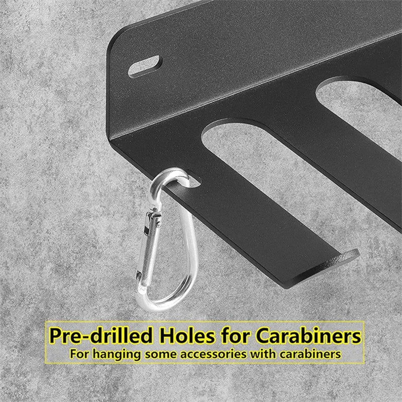 Multi-Purpose Gym Storage Rack,Hook Heavy-Duty Steel Gym Organizer Wall Mount Hanger For Home And Pro 17 Inches Durable