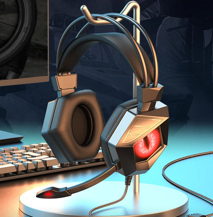 Professional Led Light Wired Gaming Headphones With Microphone For Computer PS4 PS5 Xbox Bass Stereo PC Gaming Headset Gifts