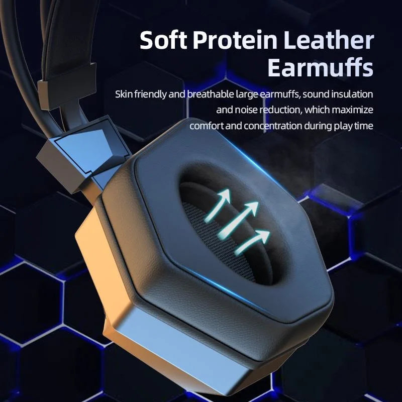 3.5mm USB Wired Controlled Headset Dragon Eyes Luminous Gaming Cute Cat Ear Headworn Computer Earphones with Mic  For PC Laptop