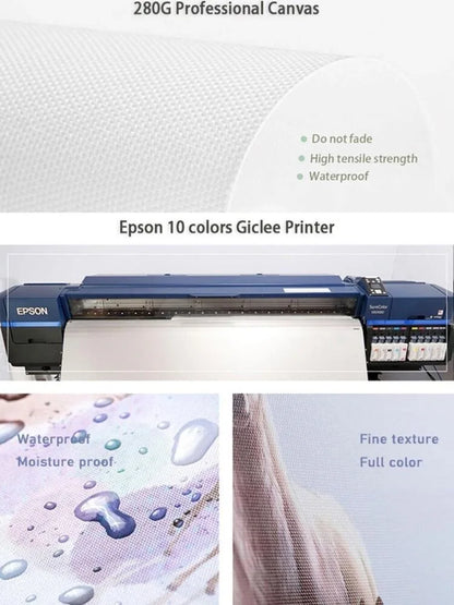 Mecca Mosque Islamic Muslim Mural Canvas Painting Poster  Family Interior Room Bedroom Wall Art Decor No Frame  Perfect for Home