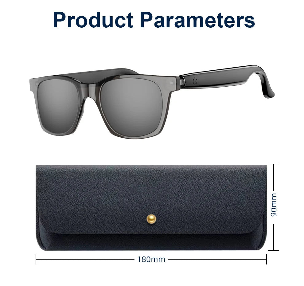 OnePlus AI Glasses Smart Glasses Chat GPT AI Real-time Translation Music Play Bluetooth Glasses Anti-Blue Light Lens Daily Use