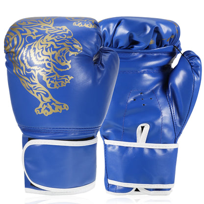 Boxing Gloves Breathable PU Leather Fighting Gloves Kids Boxing Training Kickboxing Gloves for Gym Indoor Outdoor Sport