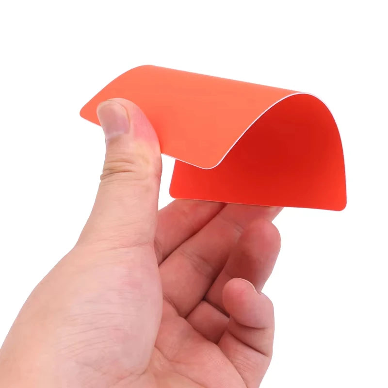 PVC football referee warning red and yellow card football match training referee tool football sports accessory 8x11cm