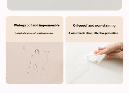 VIKAMA Ramadan Kareem Mandala Lantern Waterproof Tablecloth Table Decor Eid Mubarak Kitchen Dining Tablecloth Ramadan Decor