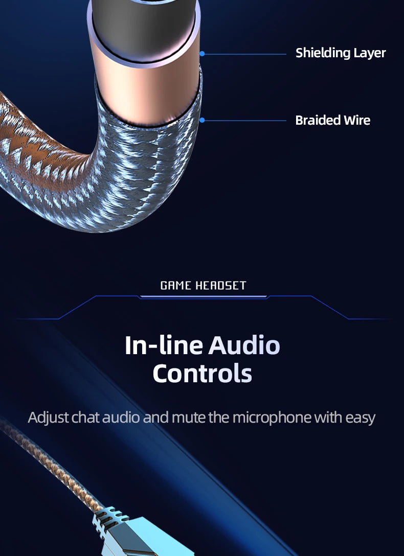 Professional Led Light Wired Gaming Headphones With Microphone For Computer PS4 PS5 Xbox Bass Stereo PC Gaming Headset Gifts