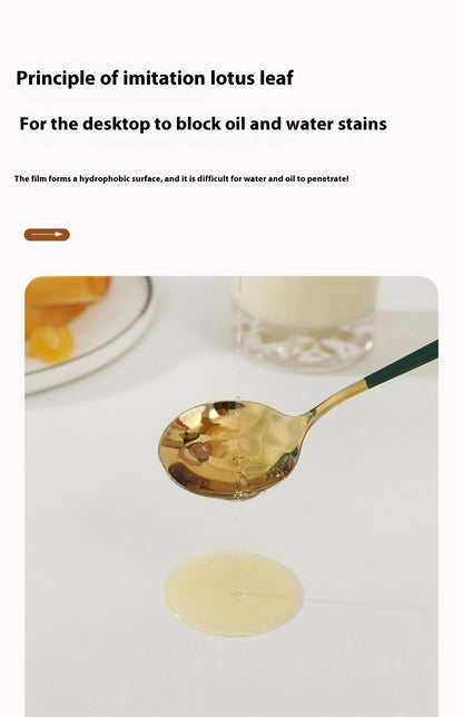 VIKAMA Ramadan Kareem Mandala Lantern Waterproof Tablecloth Table Decor Eid Mubarak Kitchen Dining Tablecloth Ramadan Decor