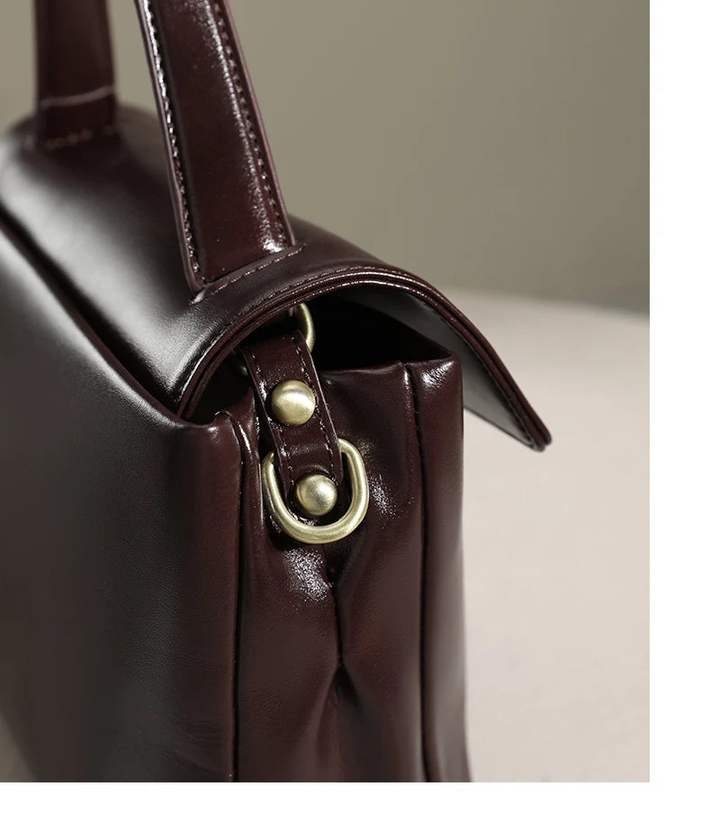 Women Cowhide Genuine Leather Tote Bag Lady Designer Luxury Soft Leather Handbag Fashion Crossbody Bags Female Shoulder Handbag