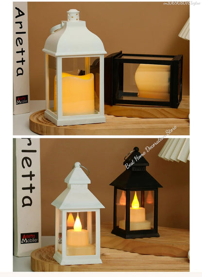Ramadan Decoration 2025 Led Lantern Light Eid Mubarak Lamp Islamic Muslim Party Decor Supplies Atmosphere Light Table Ornaments
