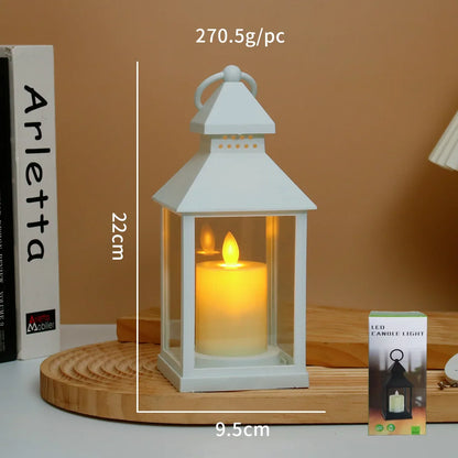 Ramadan Decoration 2025 Led Lantern Light Eid Mubarak Lamp Islamic Muslim Party Decor Supplies Atmosphere Light Table Ornaments