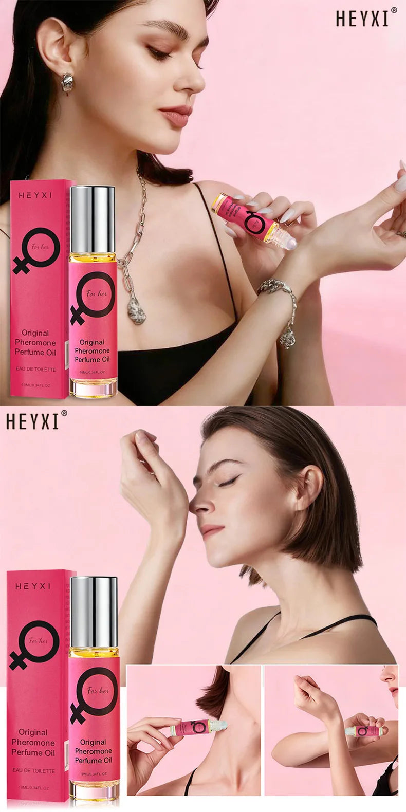 Pheromone Perfume for Men Women Sexually Flirting Essential Long Lasting Refreshing Charming Perfume