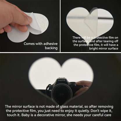 Muslim Islamic 3D Wall Sticker Home Art Arabic Calligraphy Ramadan Gift Acrylic Mirror Sticker Eid Mubarak Party Decoration