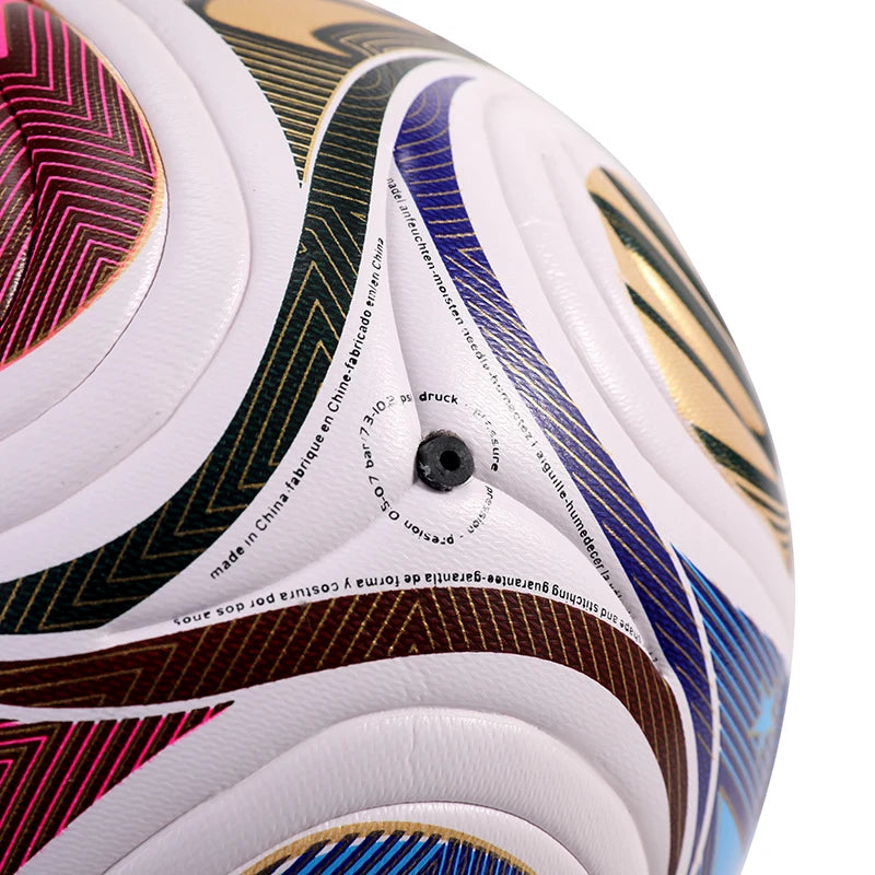 2022 High Quality Soccer Ball Official Size 5 PU Material Seamless Wear Resistant Match Training Football Futbol Voetbal Bola