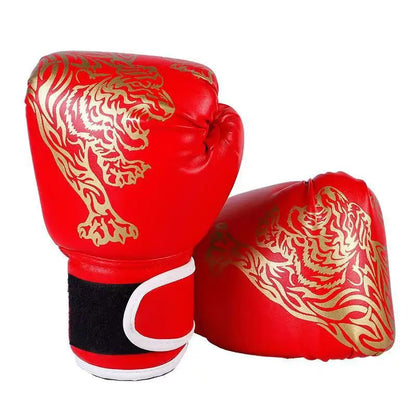 Boxing Gloves Breathable PU Leather Fighting Gloves Kids Boxing Training Kickboxing Gloves for Gym Indoor Outdoor Sport