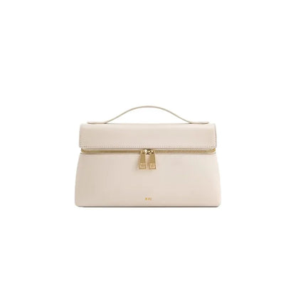 JWPEI Box-Shaped Cross-Border Shoulder Bag Small Niche Design Handbag Diagonal Bag Leather Handbag for Daily Matching