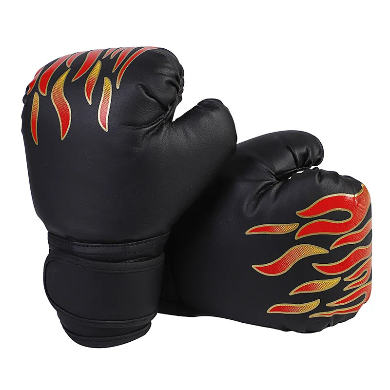 Boxing Gloves Breathable PU Leather Fighting Gloves Kids Boxing Training Kickboxing Gloves for Gym Indoor Outdoor Sport