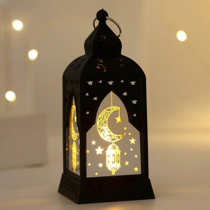 2026 Ramadan Decoration LED Lantern Light Eid Mubarak Star Moon Castle Lights Islamic Muslim Party Ornaments Eid Al-Fitr Gifts