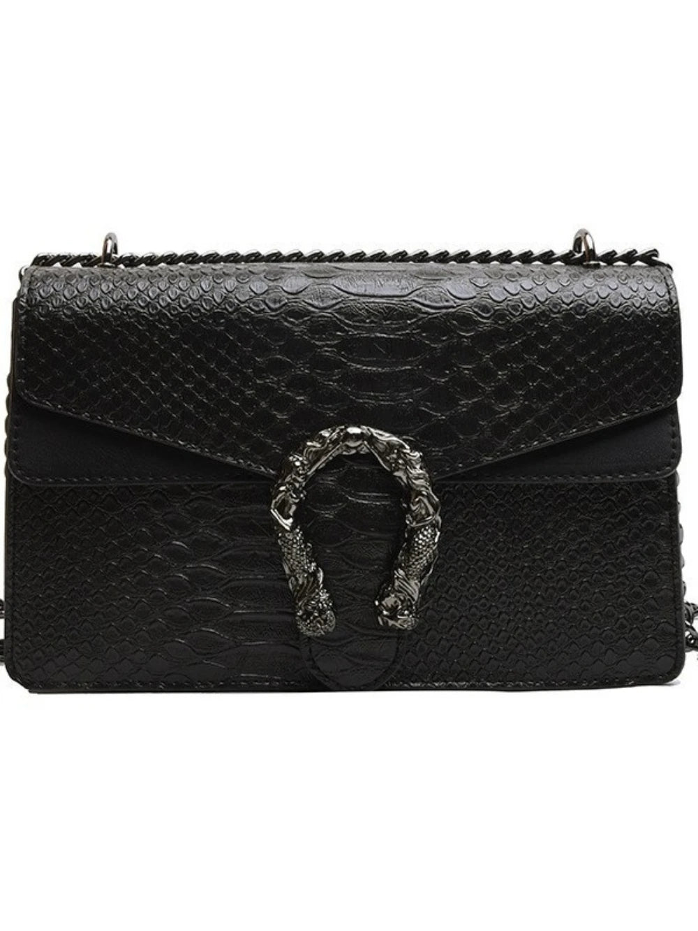 The 2025 new retro crocodile-patterned chain Dionysus bag is a high-end single-shoulder crossbody women's bag