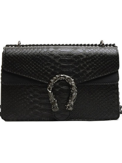 The 2025 new retro crocodile-patterned chain Dionysus bag is a high-end single-shoulder crossbody women's bag
